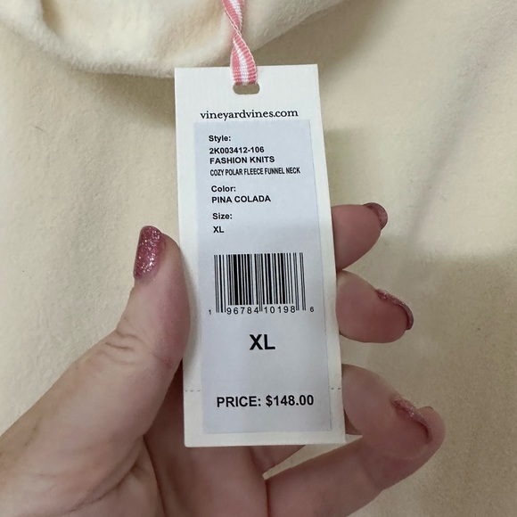 New Fleece Pullover - Vineyard Vines - XL - Picture 4 of 5